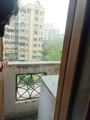 Balcony in 2 BHK Apartment at Vasundhara Enclave – for Rent