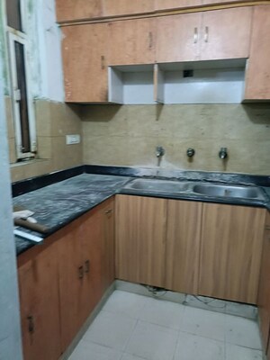 Kitchen in 2 BHK Builder Floor at New Ashok Nagar – for Rent
