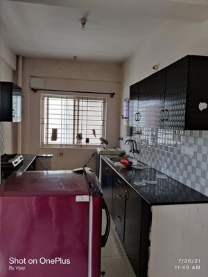 Kitchen in 3 BHK Apartment at Sonestaa I Woods, Bellandur – for Rent