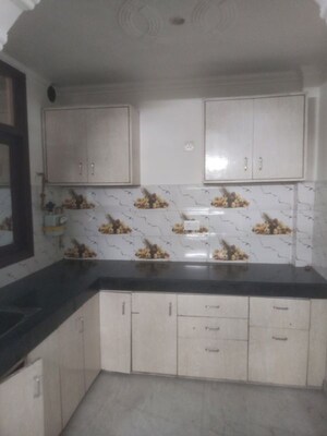 Kitchen in 3 BHK Builder Floor at Nangal Dewat – for Rent