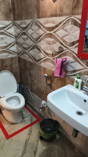 Bathroom in 2 BHK Builder Floor at Palam Vihar – for Rent
