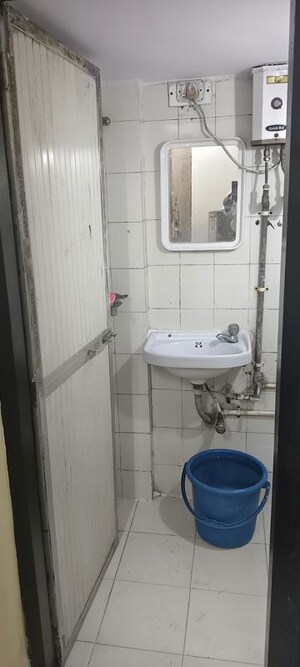 Bathroom in 1 RK Apartment at Bhavani Mata CHS, Lower Parel – for Rent