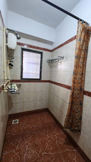 Bathroom in 1 BHK Apartment at Lokhandwala Residency, Worli – for Rent