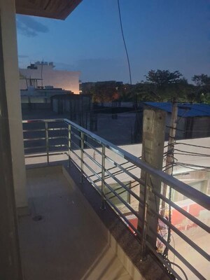 Balcony in 2 BHK Builder Floor at Vasant Kunj Enclave – for Rent
