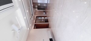 Staircase in 3 BHK Apartment at Aparna One Pokkulwada, Shaikpet – for Rent