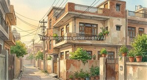  Apartment – Exterior View View at Mohan Garden - for Sale