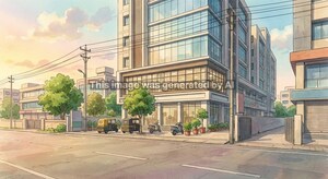  Office Space – Exterior View View at Vesu - for Sale