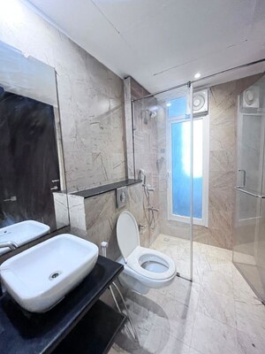 Bathroom in 3.5 BHK Apartment at Mahagun Mezzaria, Sector 78 – for Rent
