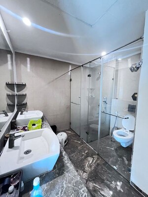 Team Area in 3.5 BHK Apartment at Mahagun Mezzaria, Sector 78 – for Rent