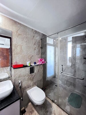 Bathroom in 3.5 BHK Apartment at Mahagun Mezzaria, Sector 78 – for Rent