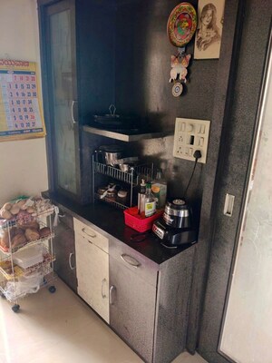 Kitchen in 2 BHK Apartment at DB Parkwoods, Kasarvadavali – for Rent