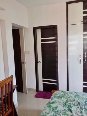 Master Bedroom in 2 BHK Apartment at DB Parkwoods, Kasarvadavali – for Rent