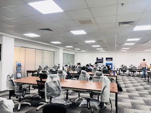Lobby in  Office Space at ARV Park, Sector 63 – for Rent