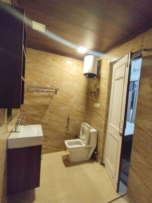 Bathroom in 3 BHK Builder Floor at Malviya Nagar – for Rent