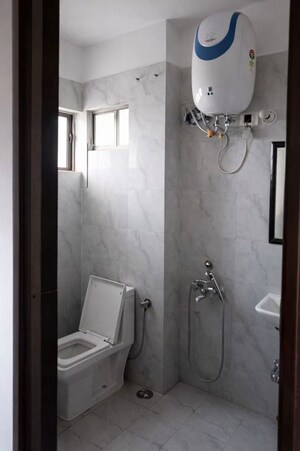 Bathroom in 2 BHK Builder Floor at Malviya Nagar – for Rent