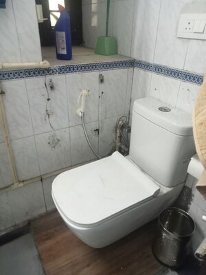 Bathroom in 2.5 BHK Villa at Arun Vihar – for Rent