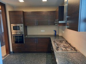 Kitchen in 3 BHK Apartment at Maharishi Dayanand CGHS, Vasant Kunj – for Rent