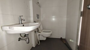 Bathroom in 2 BHK Apartment at Godrej Emerald, Ghodbunder Road – for Rent
