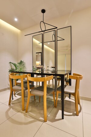 Dining Room in 3 BHK Apartment at Provident Sunworth, Mysore Road – for Sale