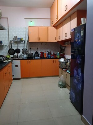 Kitchen in 4 BHK Apartment at Sumukha Maple Grove, Akshayanagar – for Rent