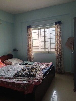 Bedroom in 4 BHK Apartment at Sumukha Maple Grove, Akshayanagar – for Rent
