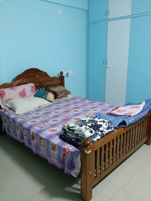 Bedroom in 4 BHK Apartment at Sumukha Maple Grove, Akshayanagar – for Rent