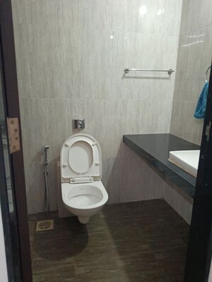 Bathroom in 2 BHK Apartment at Lower Parel – for Rent