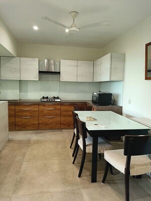 Kitchen in 1.5 BHK Apartment at Lady Ratan Tower, Worli – for Rent