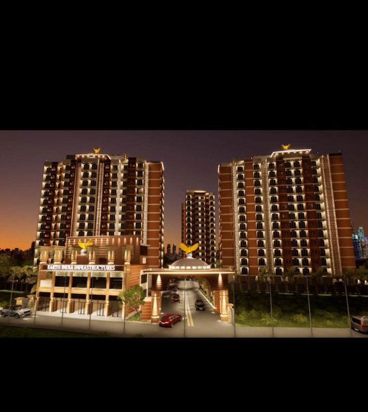 Exterior View, earth-sai-palacia 1 Bedroom 650 Sq.Ft. Apartment In Taloja Navi Mumbai 10457684