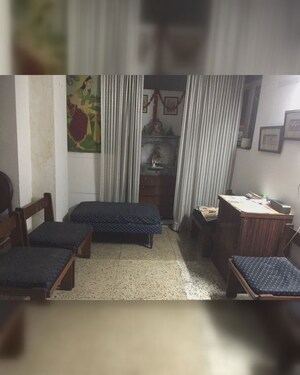 Living Room in 3 BHK Builder Floor at East Of Kailash – for Sale