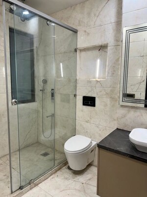 Bathroom in 4 BHK Builder Floor at Green Wood City, Sector 45 – for Sale