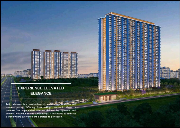Exterior View, tulip-melrose 5 Bedroom 2000 Sq.Ft. Apartment In Sector 70 Gurgaon 10459832