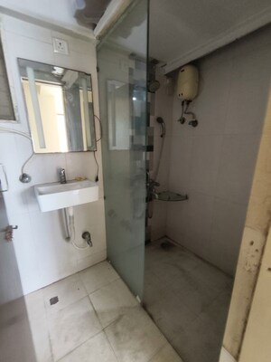Bathroom in 1 BHK Apartment at Mira Road East – for Rent