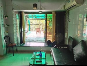 Living Room in 1 BHK Apartment at Ashok Enclave Malad West, Malad West – for Rent