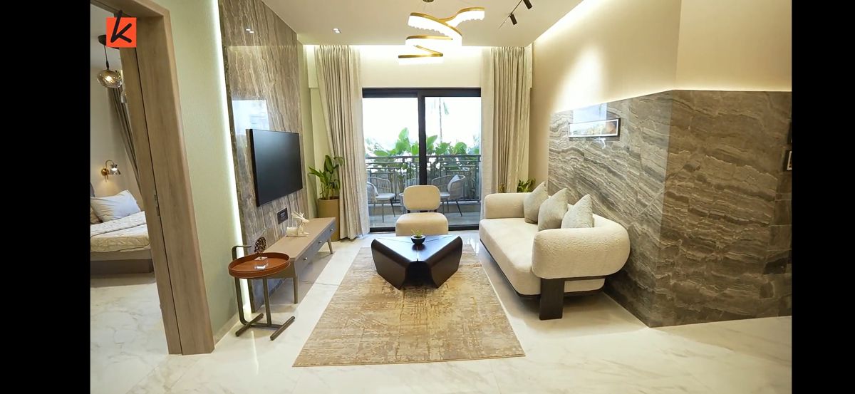 3 BHK + Extra Room 1089 Sq.Ft. Apartment in Kohinoor Royale Towers