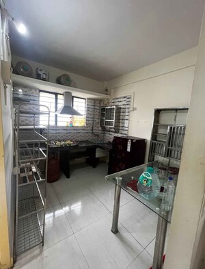 Kitchen in 1 BHK Apartment at Pratik Nagar CHS, Yerawada – for Rent