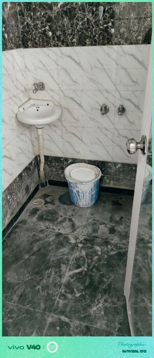Bathroom in 1 RK Apartment at Piccadilly 1 CHS, Goregaon East – for Rent