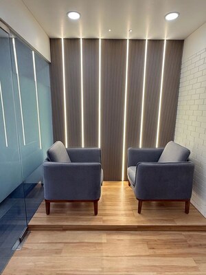 Living Room in  Office Space at Shilp Epitome, Bodakdev – for Rent