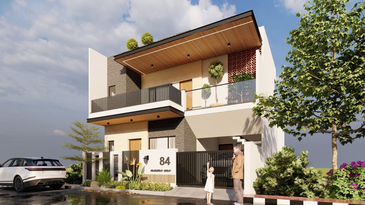 3 BHK + Pooja Room,Study Room 2400 Sq.Ft. Villa in Manas City Extension