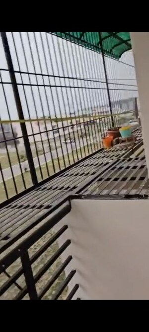 Balcony in 3.5 BHK Builder Floor at Wave Springwood Enclave, Mahurali – for Sale