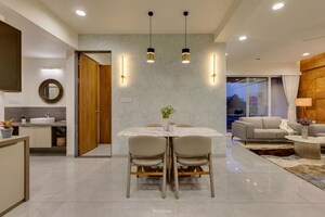 Dining Room in 3 BHK Apartment at Vadodara – for Sale