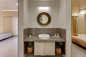 Washroom in 3 BHK Apartment at Vadodara – for Sale