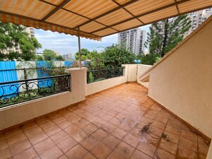 Balcony in 4 BHK Villa at Nyati Chesterfield, Kondhwa – for Rent