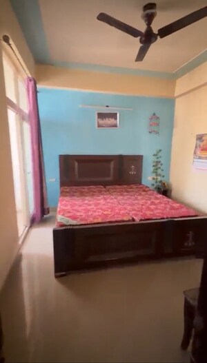 Bedroom in 2 BHK Apartment at Grah Avas Green View Heights, Raj Nagar Extension – for Rent