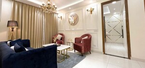 Living Room in 3 BHK Apartment at The Suman Marvelous, Ramgarh Bhudda – for Sale