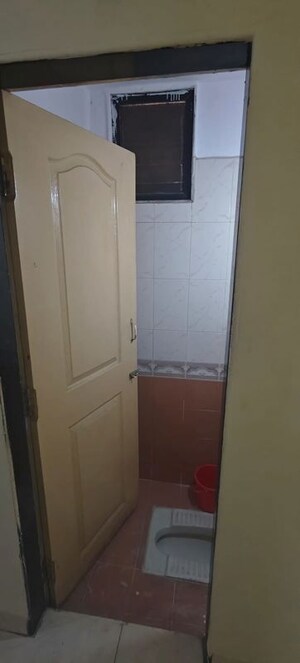 Bathroom in 2 BHK Apartment at Kopar Khairane – for Rent