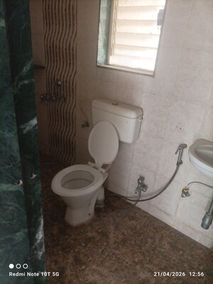 Bathroom in 2 BHK Apartment at Rohan Silver Gracia, Ravet – for Rent