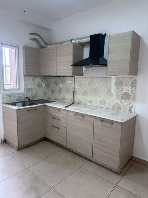 Bathroom in 2 BHK Apartment at Bhartiya City Nikoo Homes II, Thanisandra Main Road – for Rent