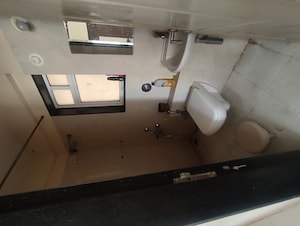 Attached Bathroom in 1 BHK Apartment at Rajaram Sukur Sapphire, Ghodbunder Road – for Rent