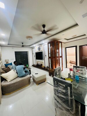 Living Room in 3 BHK Builder Floor at BPTP Park Elite Floors, Sector 85 – for Rent
